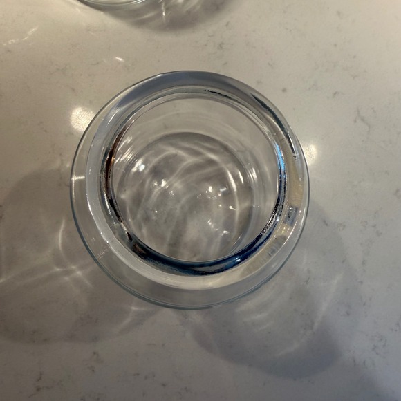 Hunter Lincoln Ceiling Fan LIGHT GLOBES Model #53665- Set of 3 Glass Shades EUC - Picture 2 of 10